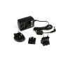 StarTech.com 12V DC 1.5A Universal Power Adapter - Replace your 12V DC (1.5 Amp) power cable, with a reliable connection - IM12D1500P
