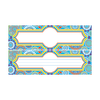 Barker Creek Double-Sided Desk Tags/Bulletin Board Signs, 3 1/2in x 12in, Moroccan, Pre-K To 6th Grade, Pack Of 36