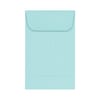LUX Coin Envelopes, #1, Gummed Seal, Seafoam, Pack Of 1,000