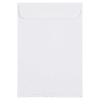 JAM PAPER 1 Scarf Open End Catalog Envelopes, 4 5/8 x 6 3/4, White, 25/Pack