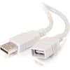 C2G 3m (10ft) USB Extension Cable - USB 2.0 A to USB A - M/F - USB cable - USB (M) to USB (F) - 10 ft