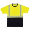 Ergodyne GloWear 8280BK Type R Class 2 Performance T-Shirt, 4X, Lime