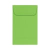 LUX Coin Envelopes, #1, Gummed Seal, Limelight, Pack Of 250