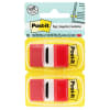 Post-it Flags, 1 in. x 1.7 in., 12 Dispensers, 50 Flags/Dispenser, Red, School Supplies for Students, Flags for Textbooks and Notebooks