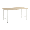 Bush Business Furniture Hustle 60inW Computer Desk With Metal Legs, Natural Elm, Standard Delivery