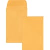 Business Source Small Coin Kraft Envelopes - Coin - #1 - 2 1/4in Width x 3 1/2in Length - 20 lb - Gummed - Brown Kraft - Kraft - 500 / Box