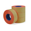 Office Depot Brand 2-Line Price-Marking Labels, Red, 1,000 Labels Per Roll, Pack Of 4 Rolls