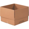 Partners Brand Corrugated Deluxe Moving Boxes, 24in x 24in x 18in, Kraft, Pack Of 10