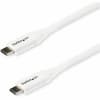 StarTech.com 2m 6 ft USB C to USB C Cable w/ 5A PD - M/M - White - USB 2.0 - USB-IF Certified - USB Type C Cable - USB2C5C2MW