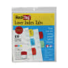 Redi-Tag Laser Index Tabs, 1 1/8in x 1 1/4in, Assorted, Pack Of 100