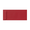 LUX Open-End Envelopes, #10, Peel & Press Closure, Ruby Red, Pack Of 50