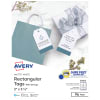 Avery Printable 2-Sided Printing Tags With Strings, 22802, 2in x 3 1/2in, White, Box Of 96