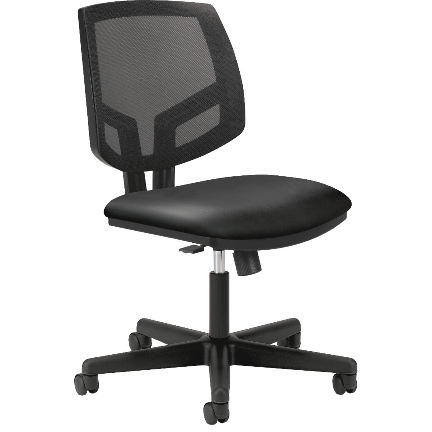 HON Volt Bonded Leather MidBack Chair Black PopularChairscom HON Volt Bonded Leather Mid Back Chair Black PopularChairscom