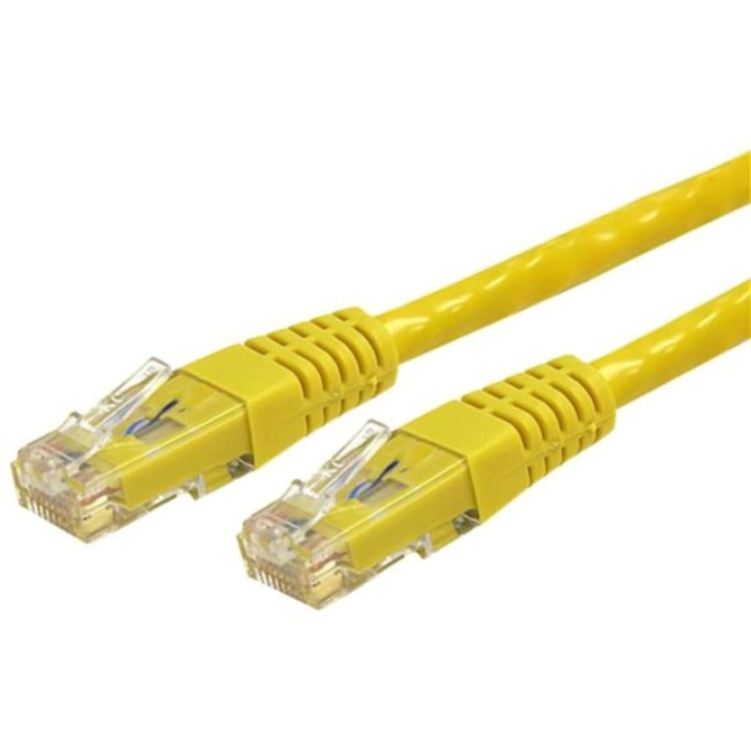 StarTech.com 6ft CAT6 Ethernet Cable - Yellow Molded Gigabit CAT 6 Wire - 100W PoE RJ45 UTP 650MHz - Category 6 Network Patch Cord UL/TIA - 6ft Yellow CAT6 up to 160ft - 650MHz - 100W PoE - 6 foot UL ETL verified - Image 4