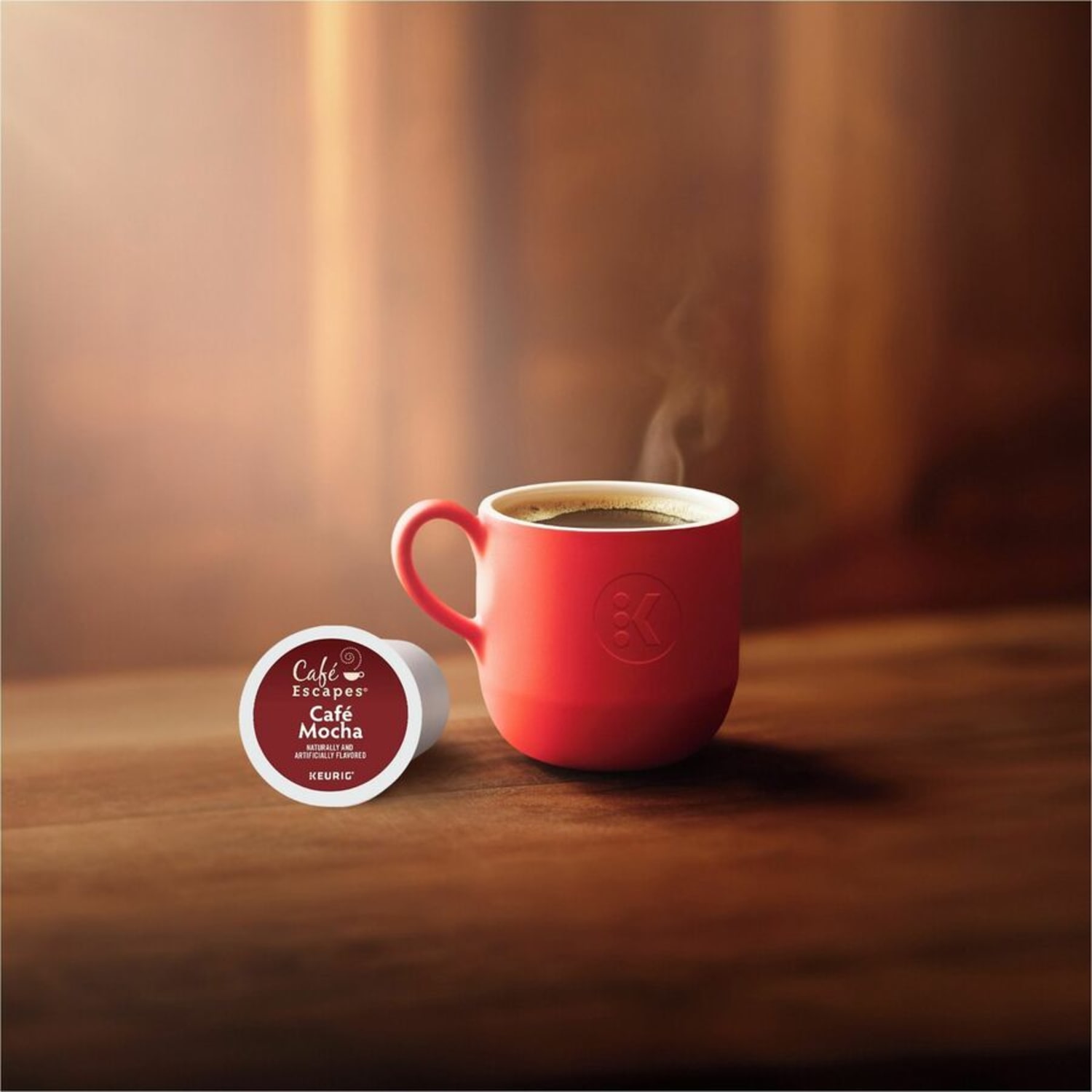 Cafe Escapes Single-Serve Coffee K-Cup Pods, Cafe Mocha, Carton Of 24 - Image 6