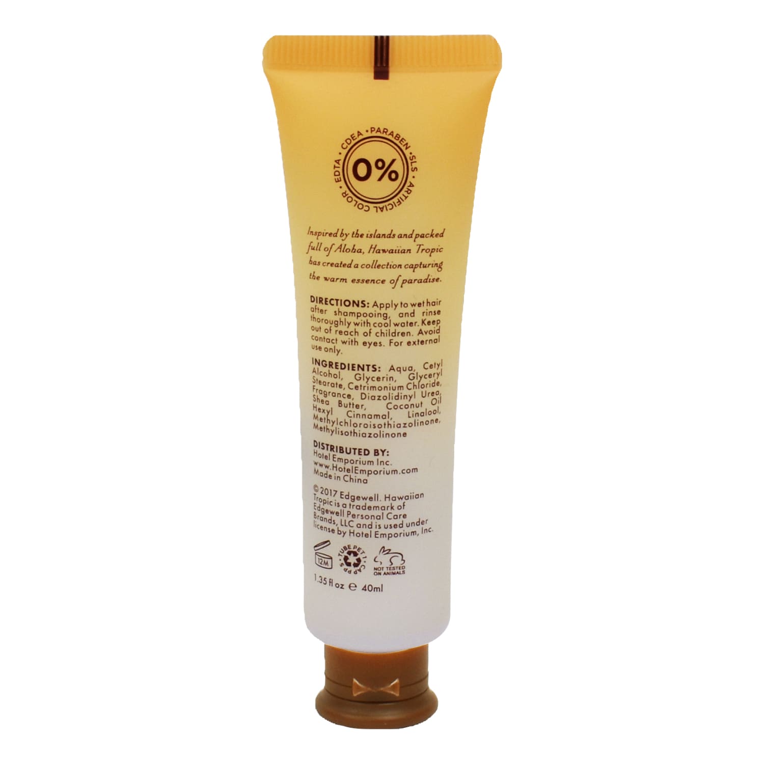 Aqua/Aston Hawaiian Tropic Conditioner, 1.35 Oz, Pack Of 144 Tubes - Image 4