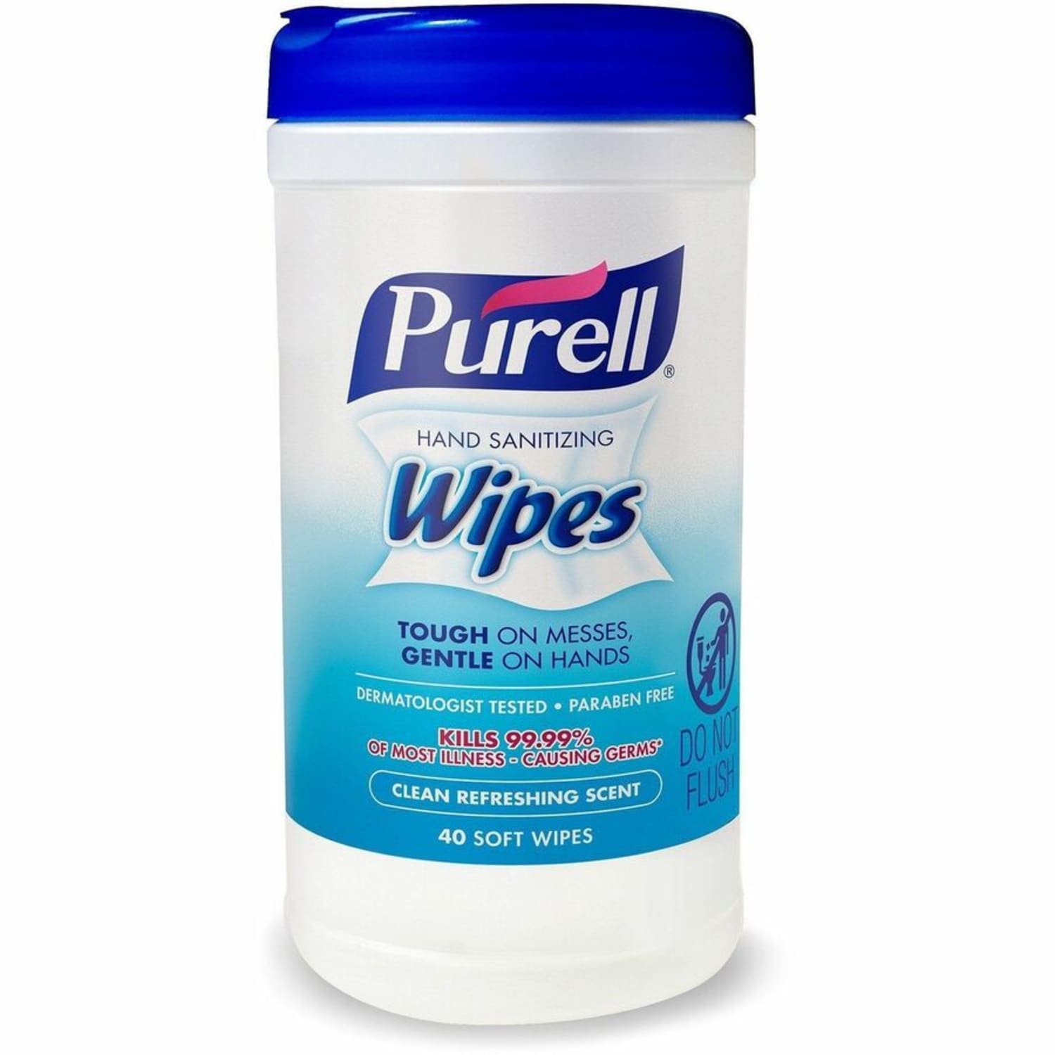 PURELL Clean Scent Hand Sanitizing Wipes - Clean - White - Durable, Alcohol-free - For Hand - 40 Quantity Per Canister - 6 / Carton - Image 6