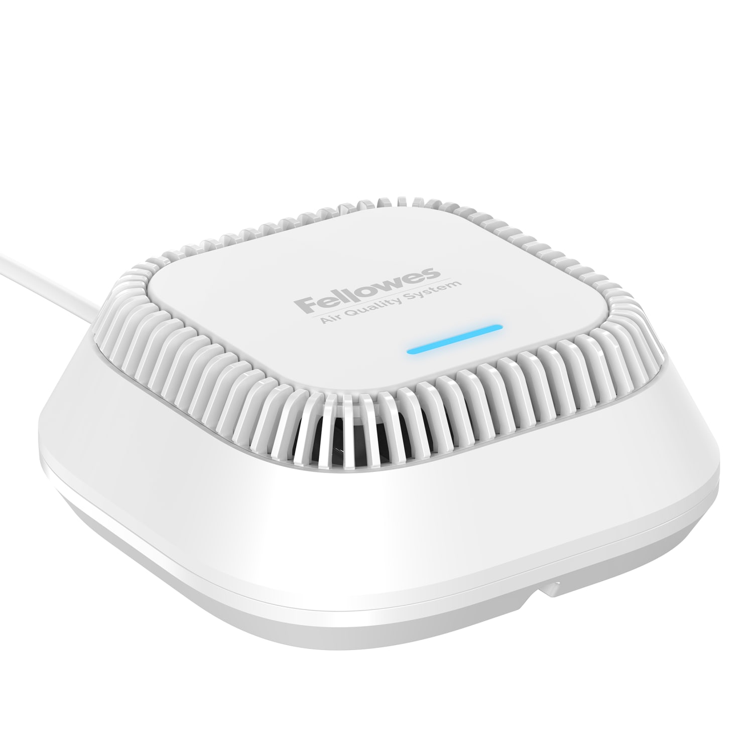 Fellowes Array Air Quality Signal Display Sensor, 2inH x 4inW x 4inD, White - Image 3