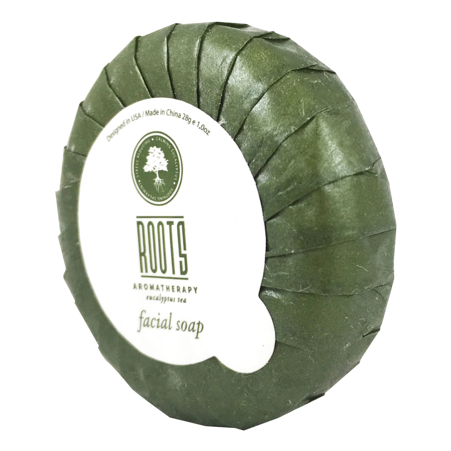 Roots Eucalyptus Tea Facial Soap In Pleat, 0.99 Oz, Case Of 500 - Image 4