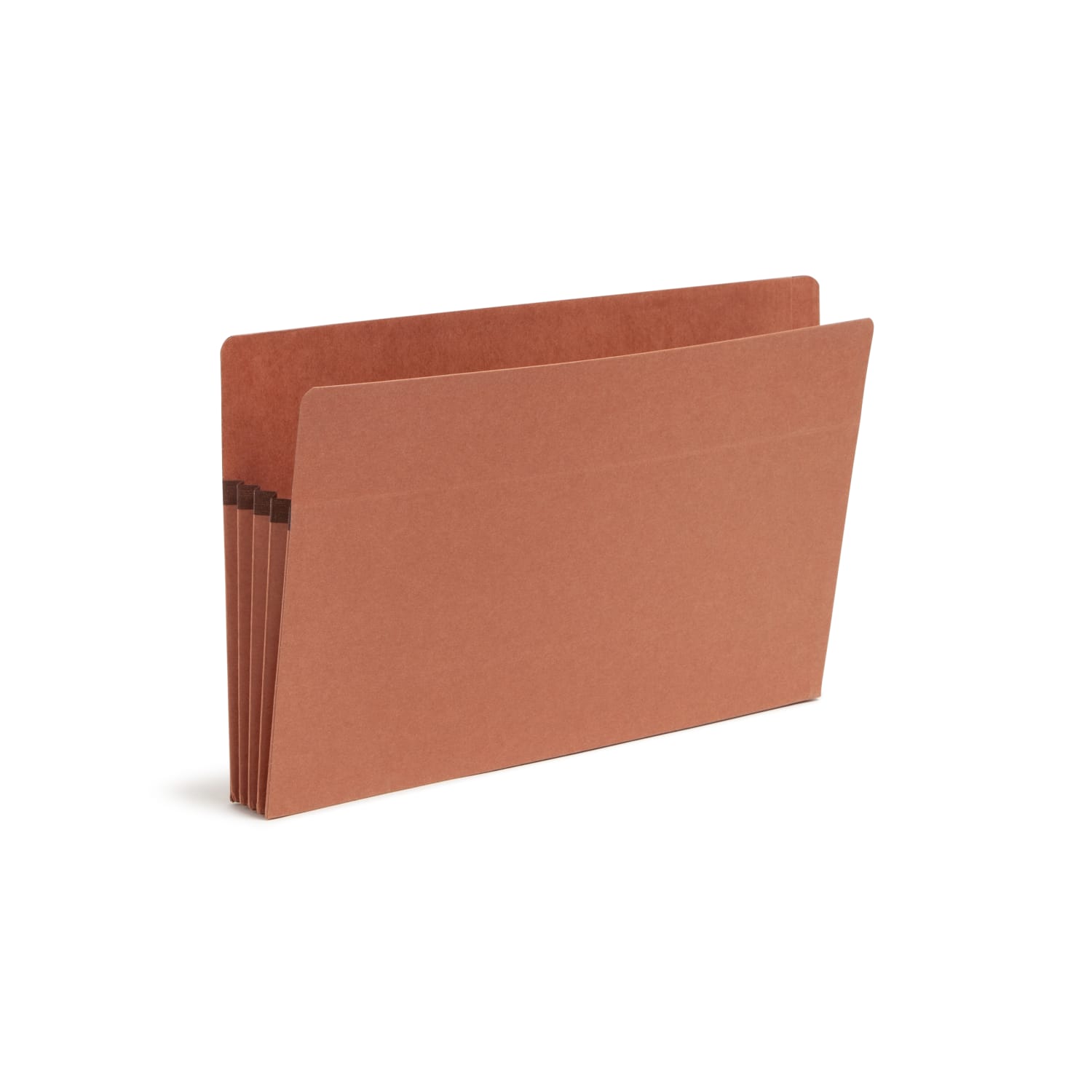 Smead End-Tab Extra-Wide File Pockets, 3-1/2in Expansion, Extra-Wide Legal Size, 100% Recycled, Redrope, Pack Of 25 - Image 3