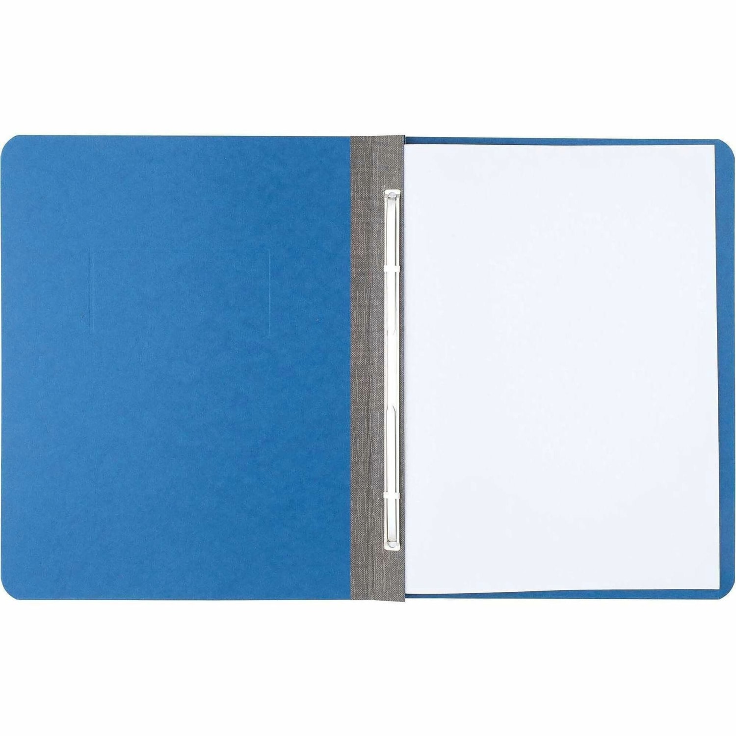 ACCO Presstex Binder, Side Bound, 11in x 8 1/2in, 60% Recycled, Light Blue - Image 3
