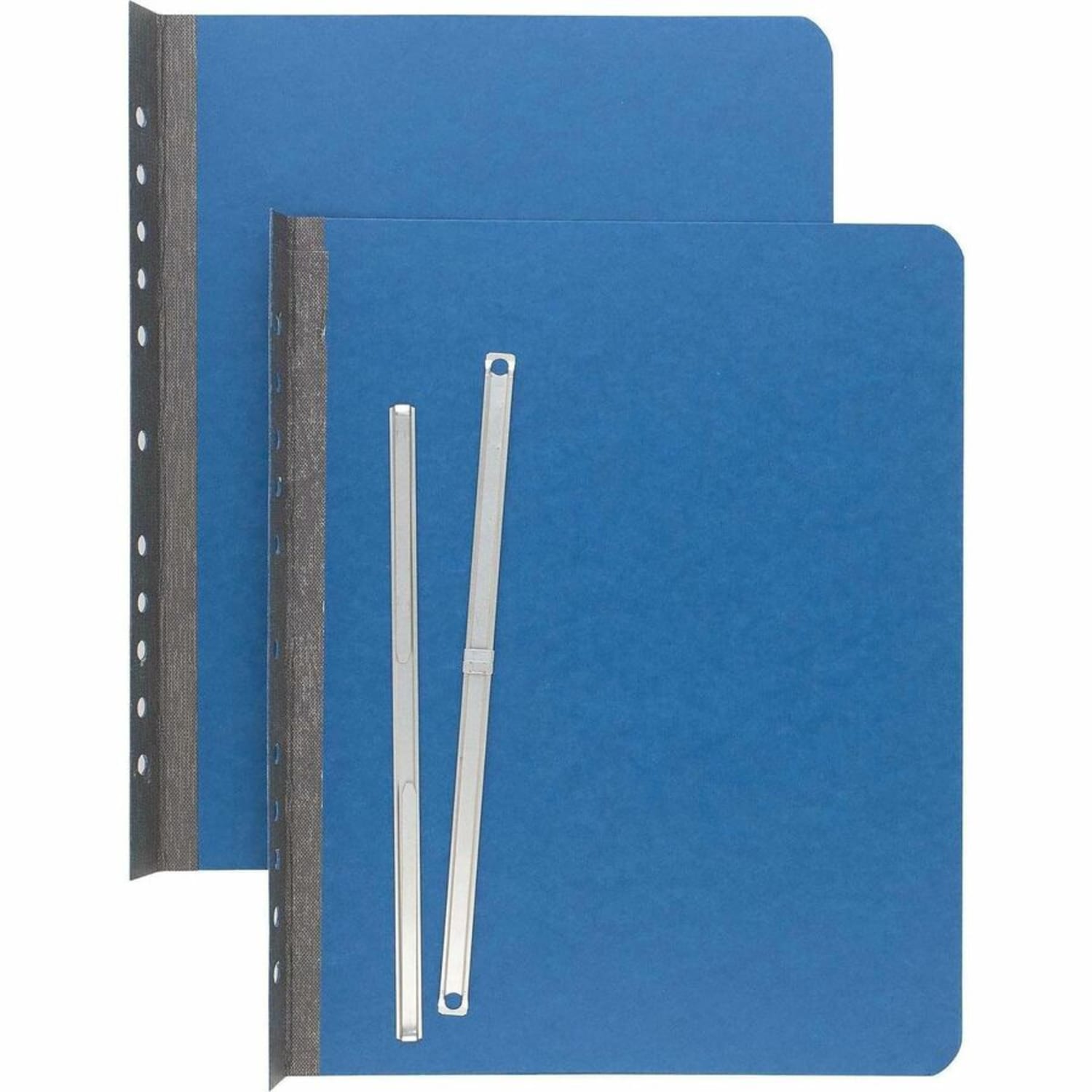 ACCO Presstex Binder, Side Bound, 11in x 8 1/2in, 60% Recycled, Light Blue - Image 6