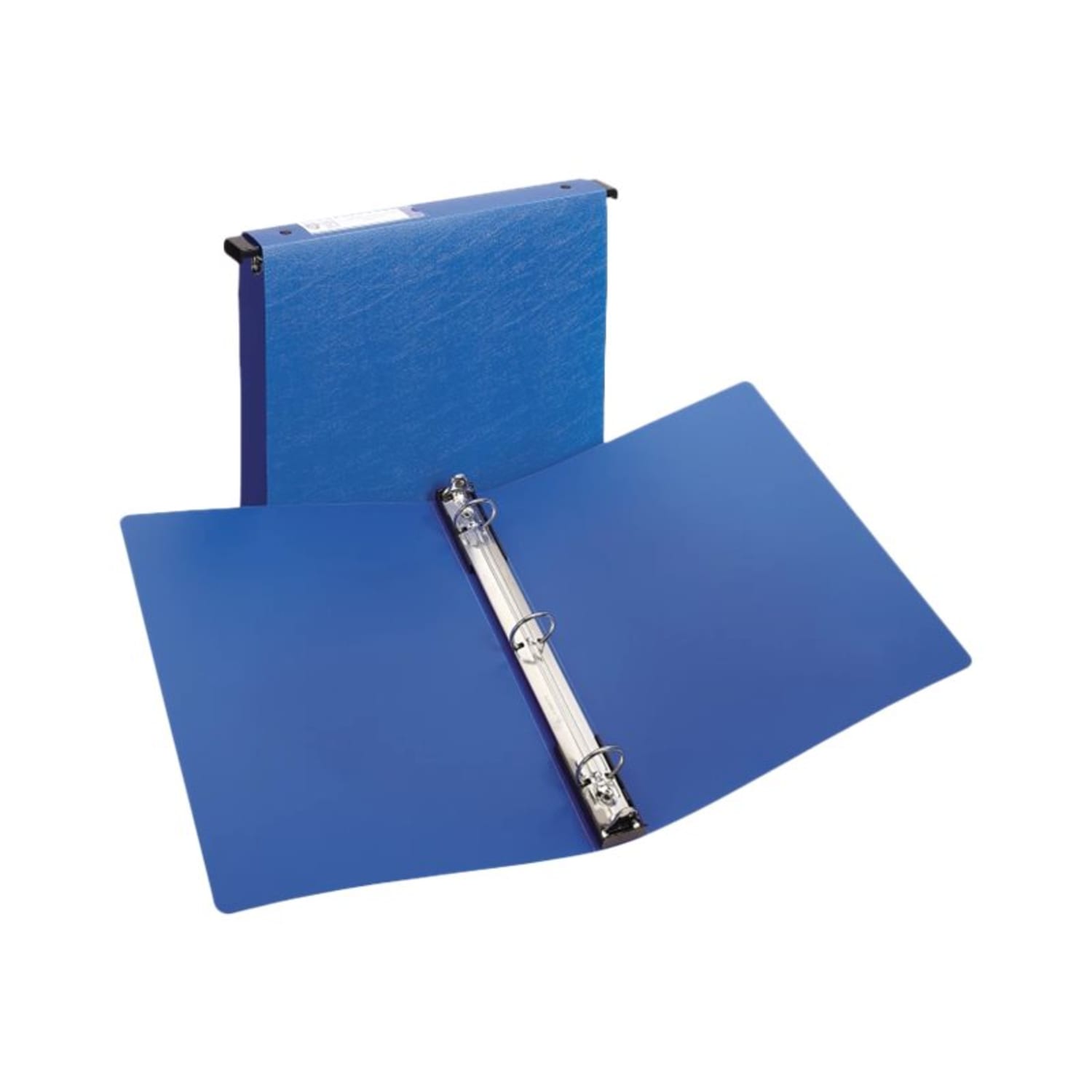 Avery Hanging Storage 3-Ring Binder, 1in Round Rings, Blue - Image 4