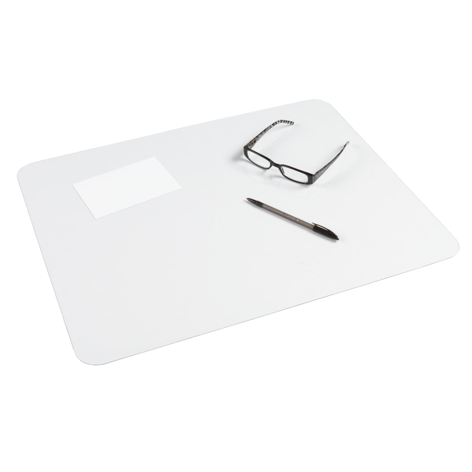 Realspace Desk Pad With Antimicrobial  Protection, 19inH x 24inW, Clear - Image 4