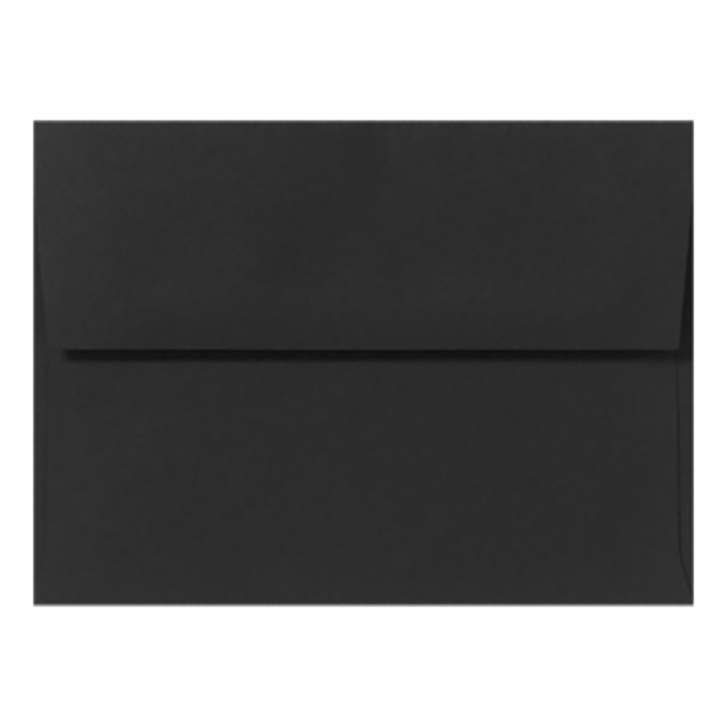 LUX Invitation Envelopes, A6, Peel & Press Closure, Midnight Black, Pack Of 1,000