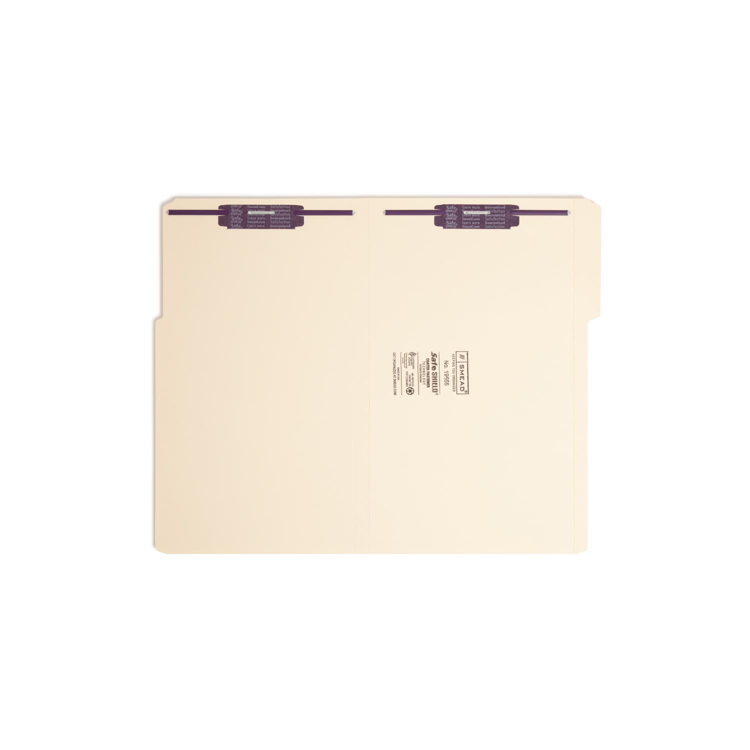 Smead Manila Folders With SafeSHIELD Coated Fasteners, Legal Size, Box Of 50 - Image 3