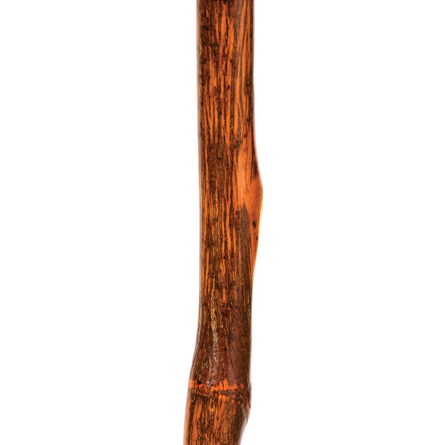 Brazos Walking Sticks Safari Leather Handle Exotic Wood Walking Stick, 58in - Image 4
