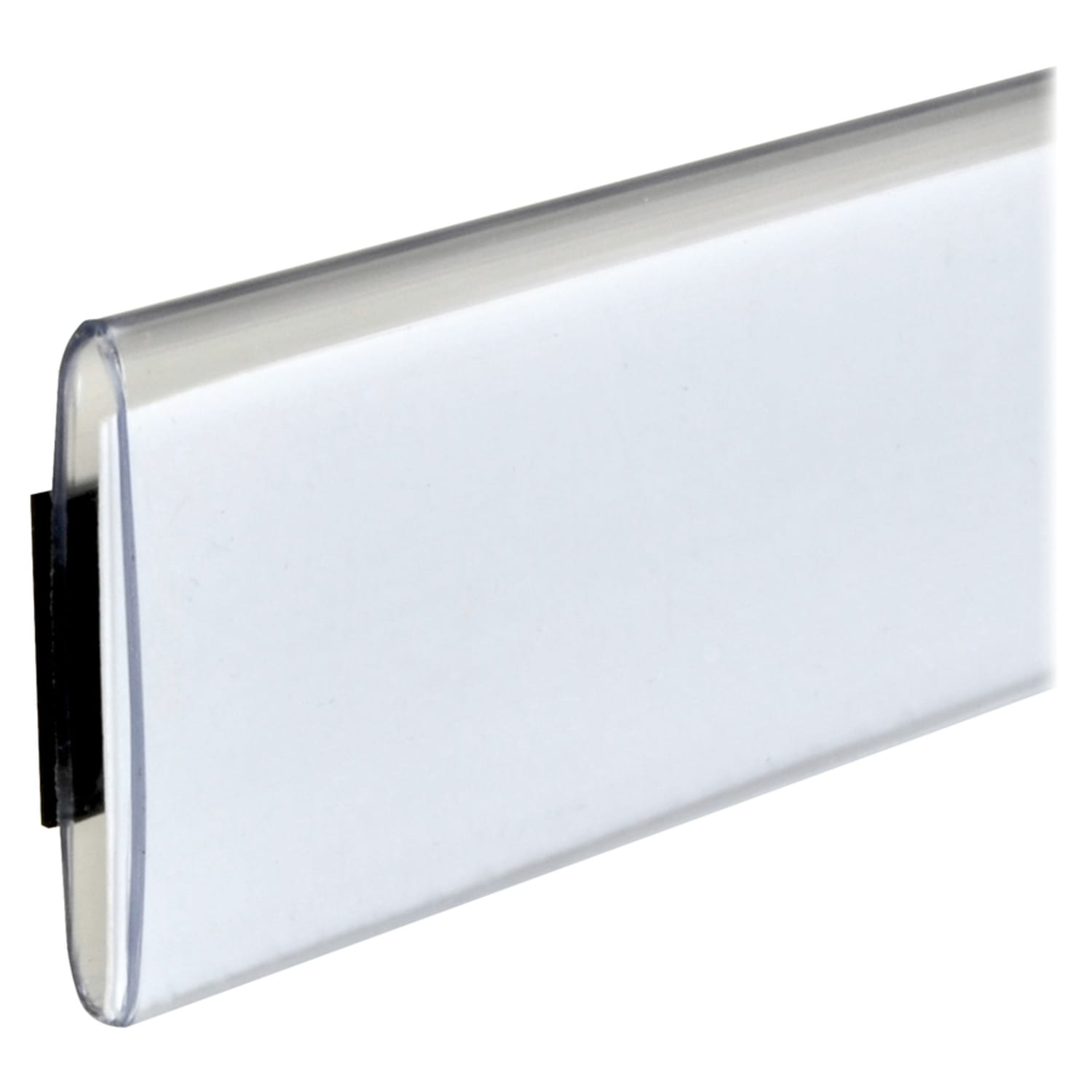 C-Line Hol-Dex Magnetic Shelf/Bin Label Holder, 6in x 1in, Clear - Image 6