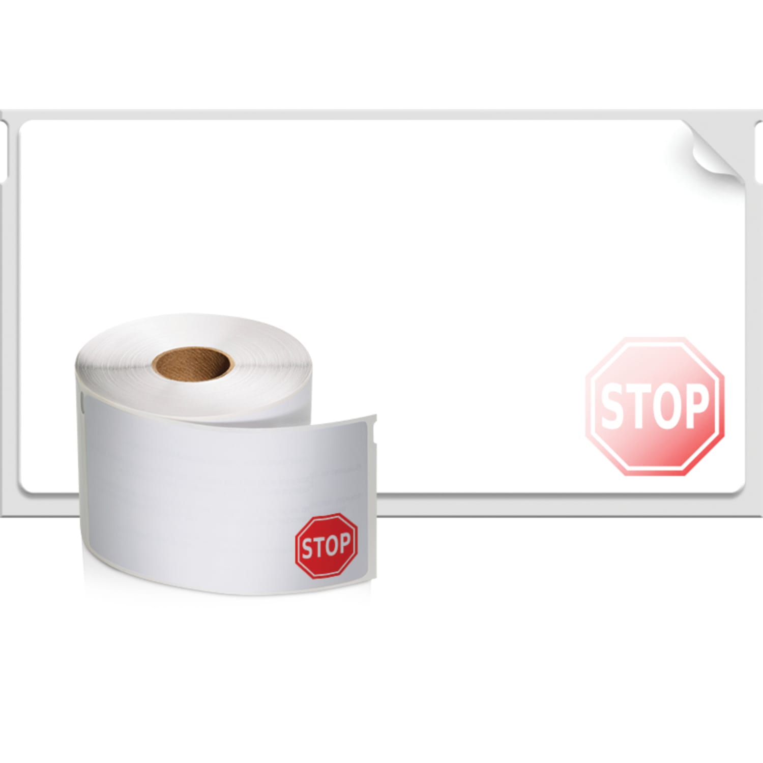 DYMO Authentic LW Name Badge Labels with 12-Hour Expiration Notification Disks for LabelWriter Label Printers, White, 2-1/4in x 4in, 1 Roll of 250 - Image 5
