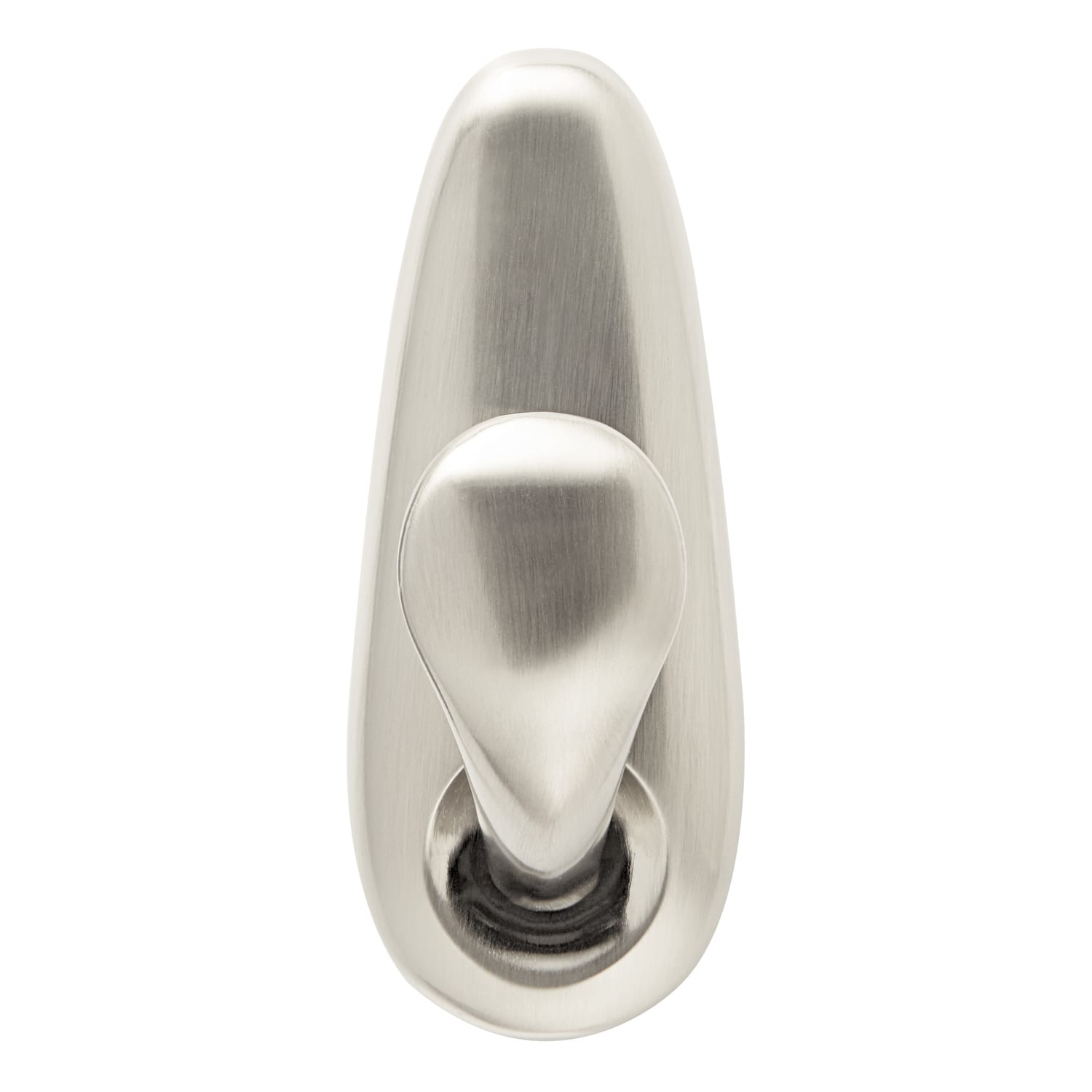 Command Large Metal Hooks, 1 Hook, 2 White Adhesive Strips, Damage Free Hanging Picture Hangers, No Tools Wall Hanging Strips For Living Spaces - Image 3