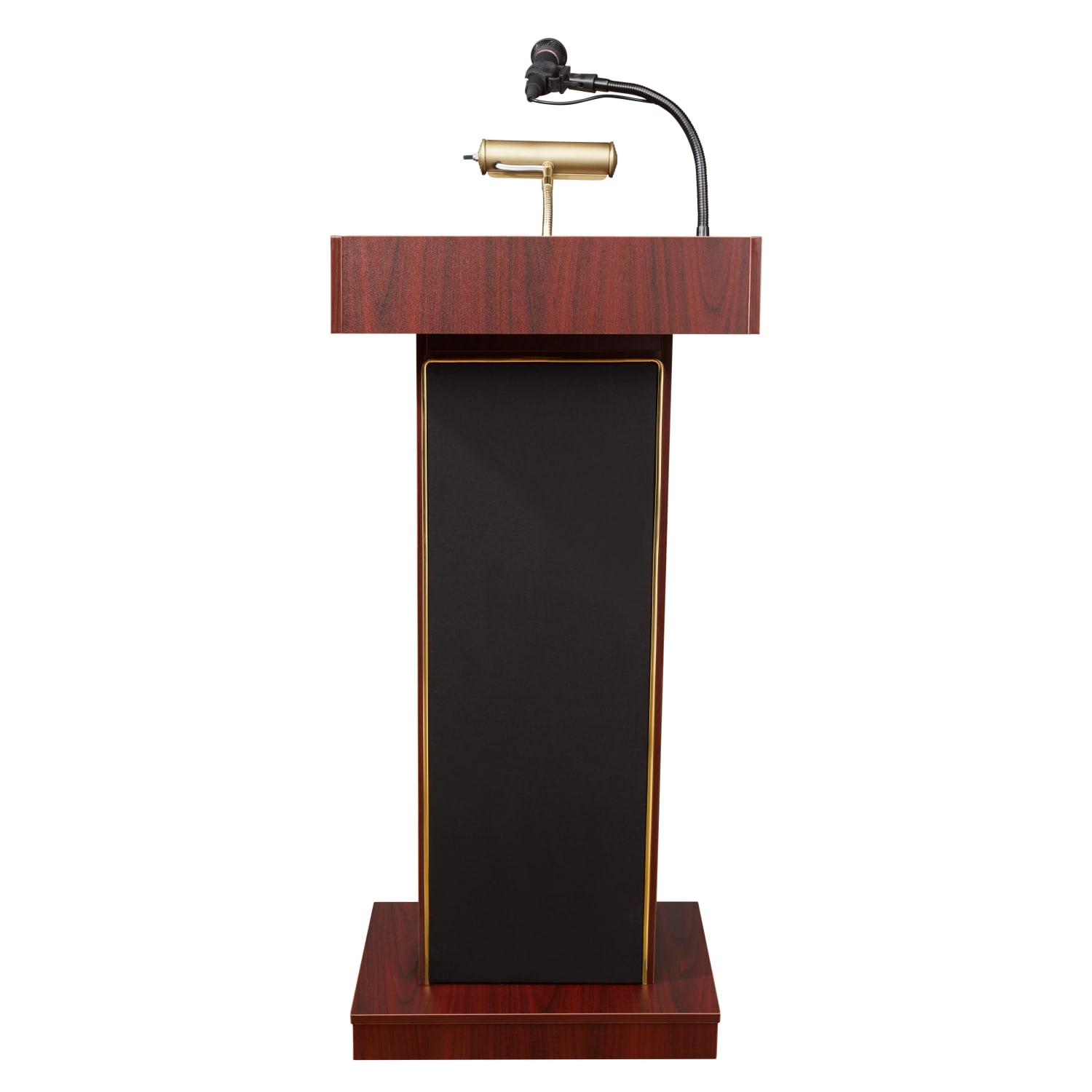 Oklahoma Sound? The Orator Lectern & Wireless Headset Microphone, Mahogany - Image 5