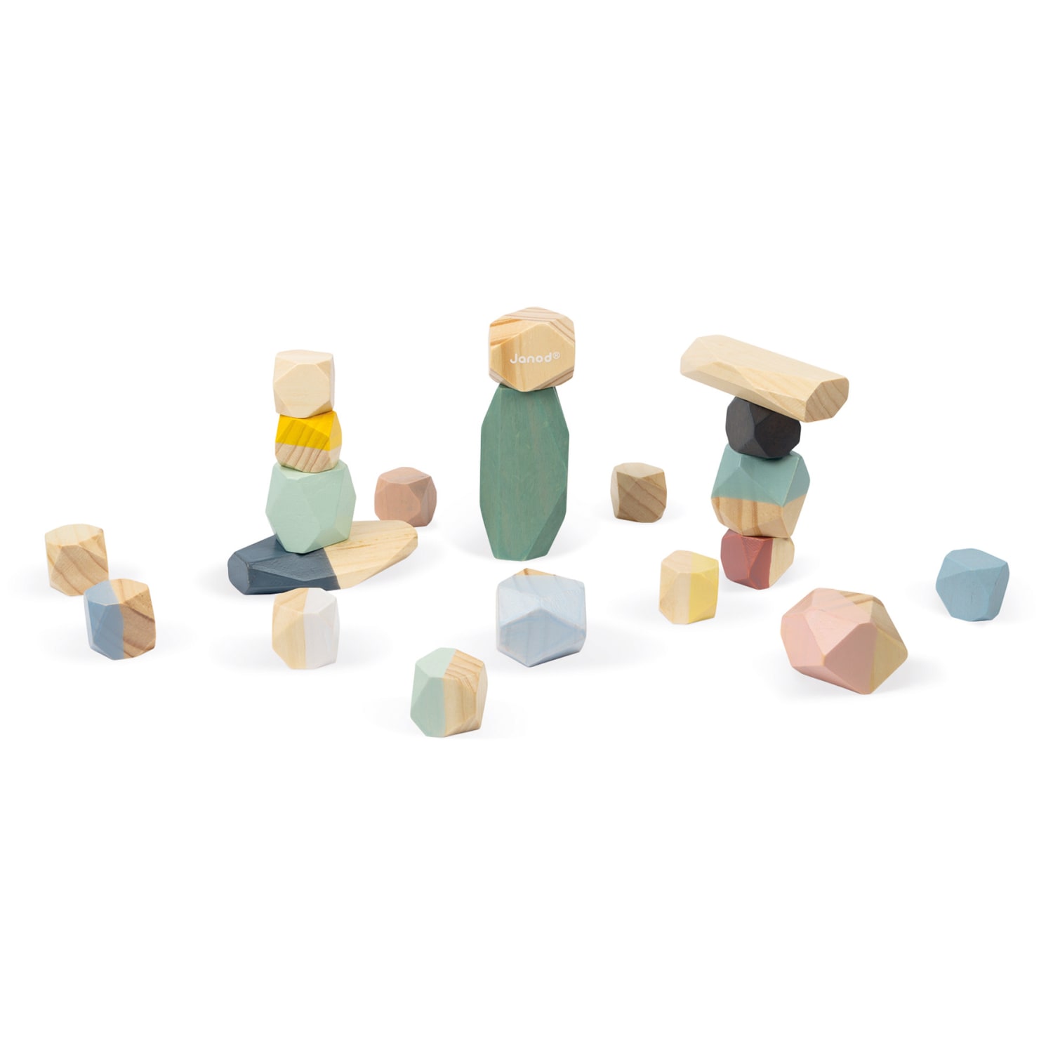 Janod Sweet Cocoon - Stacking Stones - Image 4