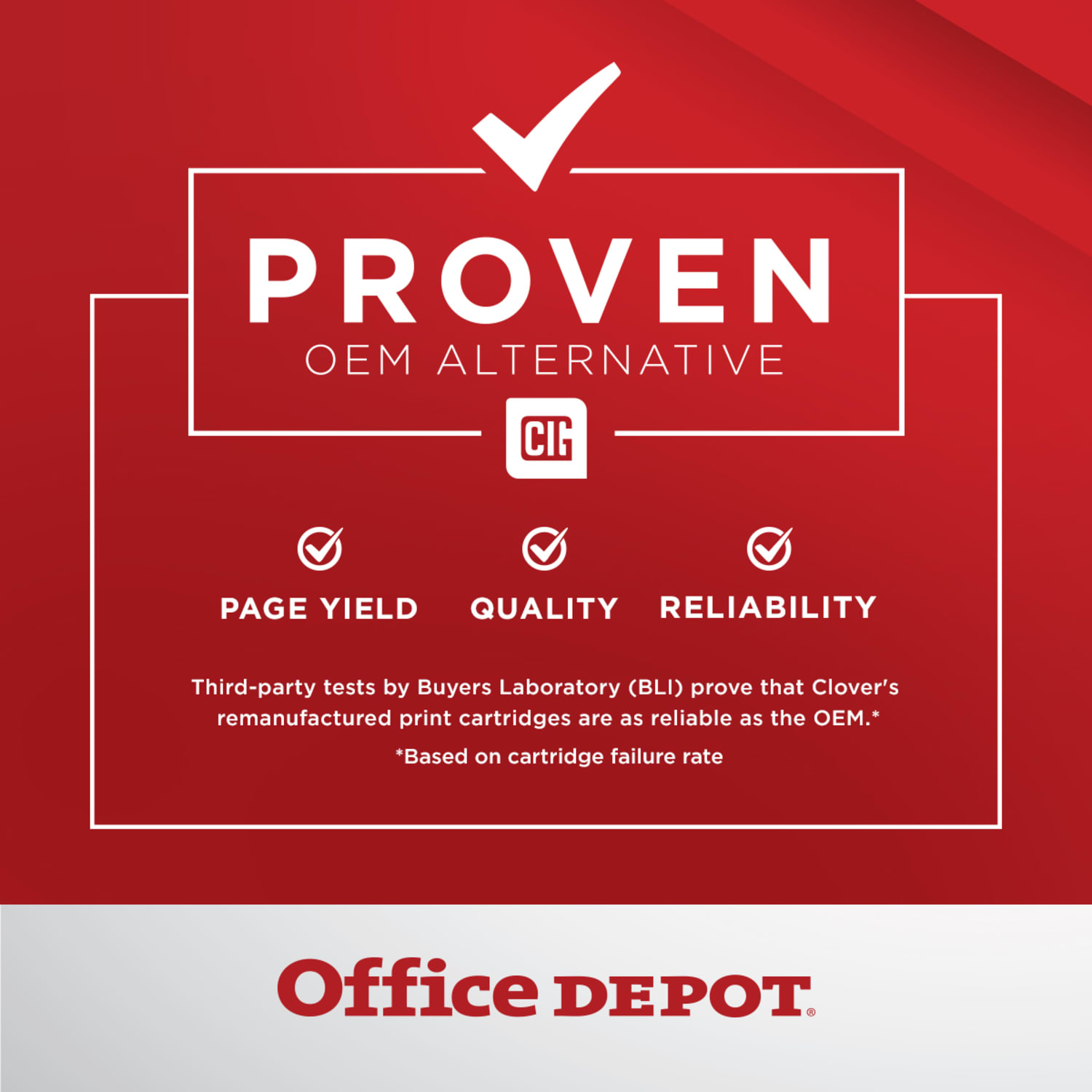 Office Depot Remanufactured Yellow Toner Cartridge Replacement For HP M451Y - Image 3