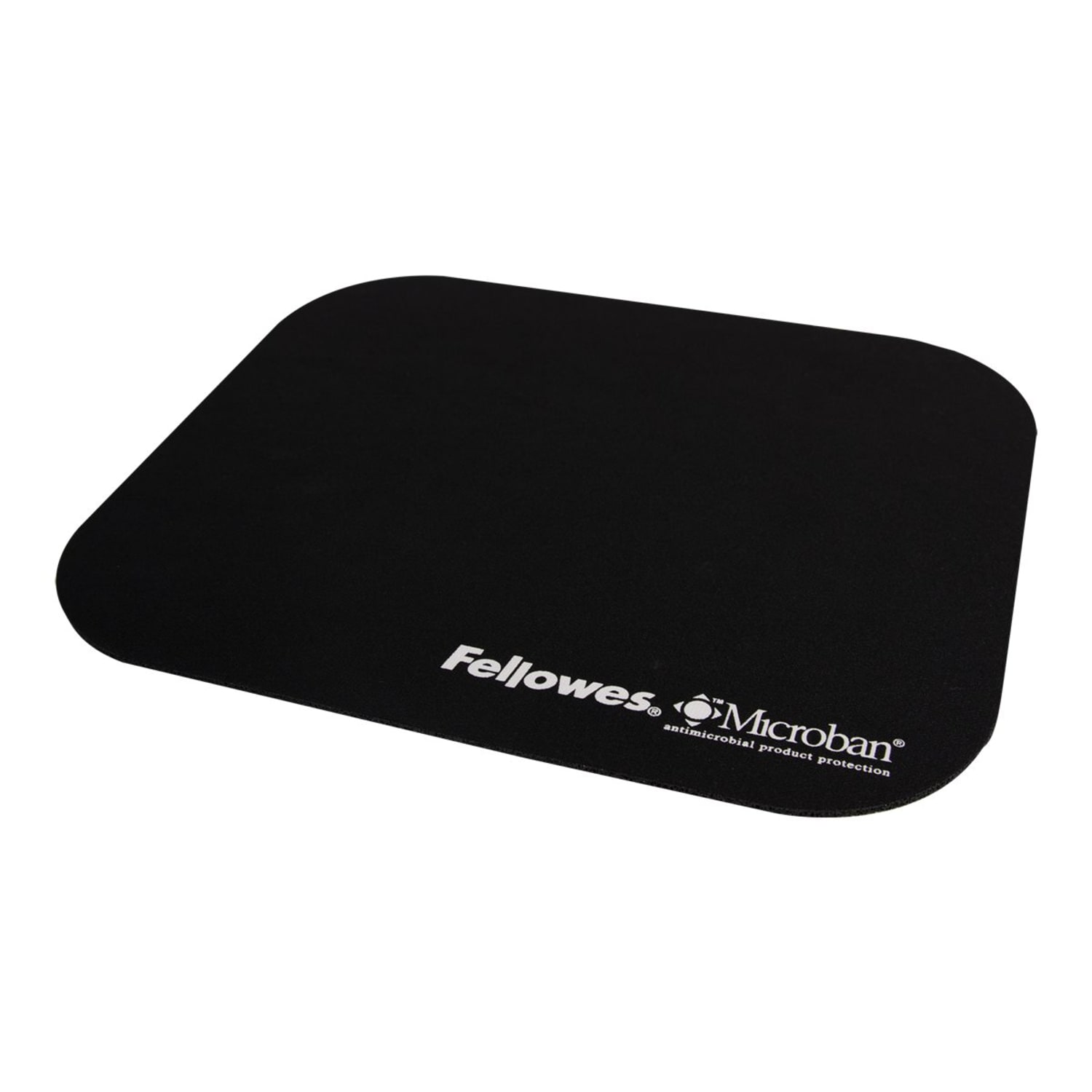 Fellowes Microban Ultra-Thin Mouse Pad, 0.13inH x 9inW x 8inD, Black - Image 4