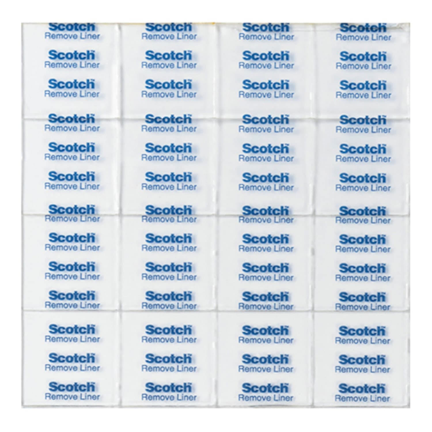 Scotch Removable Clear Double-Sided Mounting Squares , 11/16 in x 11/16 in (1.7 cm x 1.7 cm) - Image 3