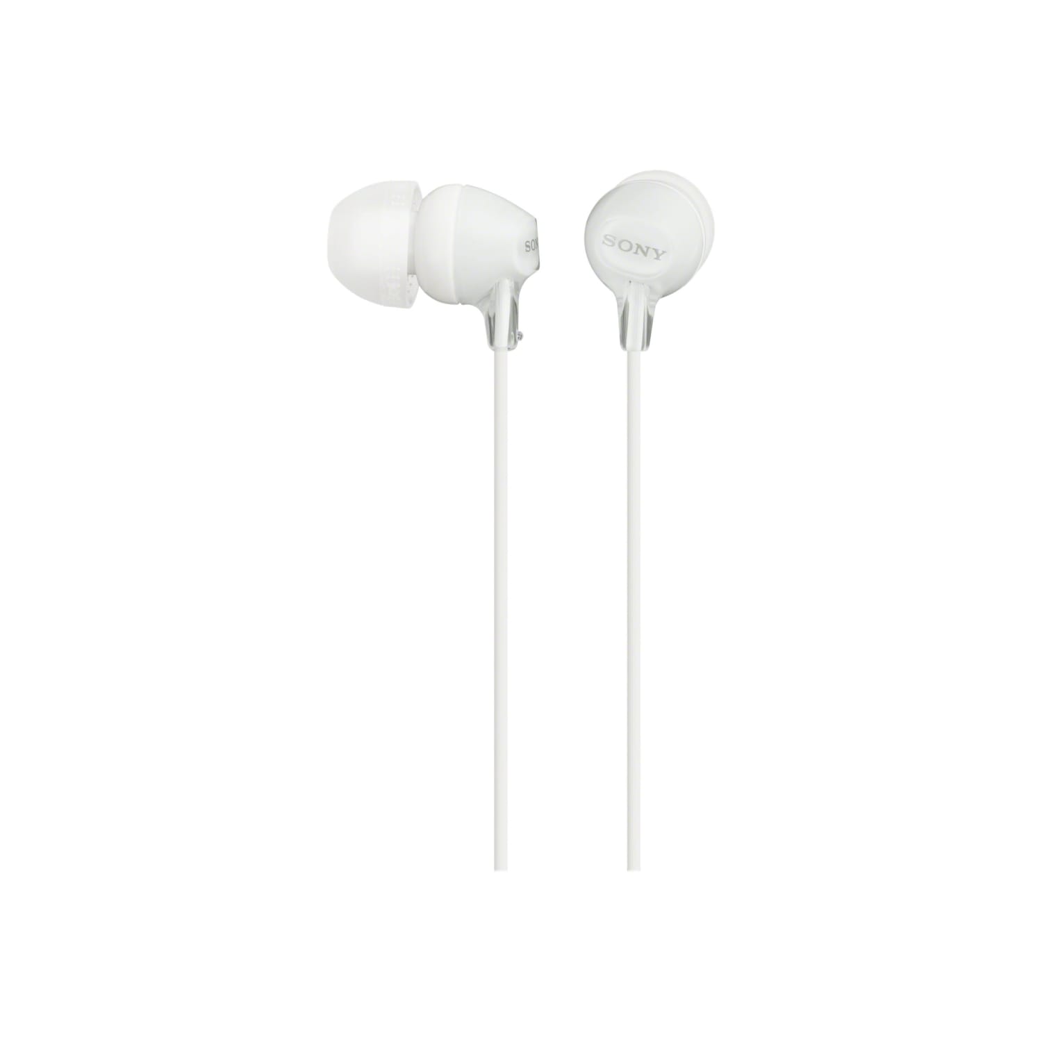 Sony Wired In-Ear Earbuds, White, MDREX15LP/W