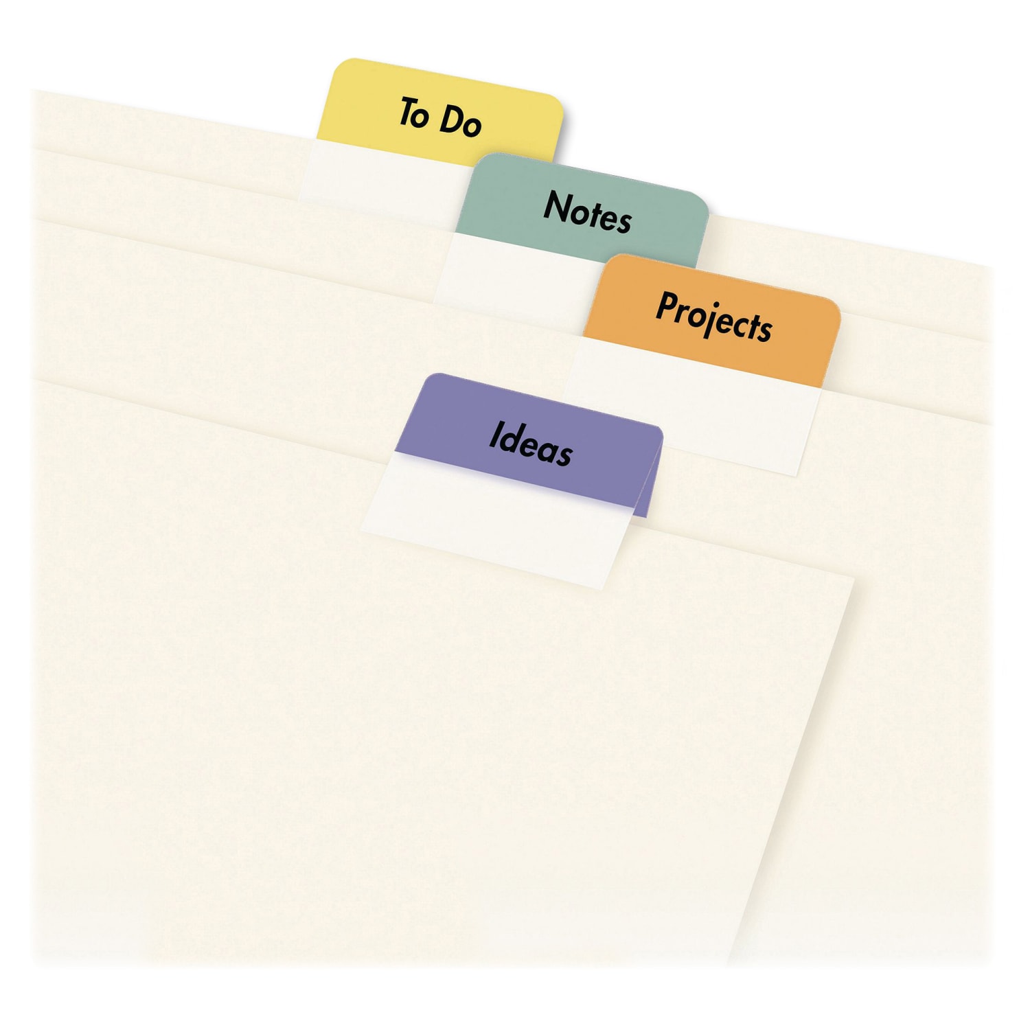 Avery Printable Self-Adhesive Tabs, Multicolor, Pack Of 80 - Image 5