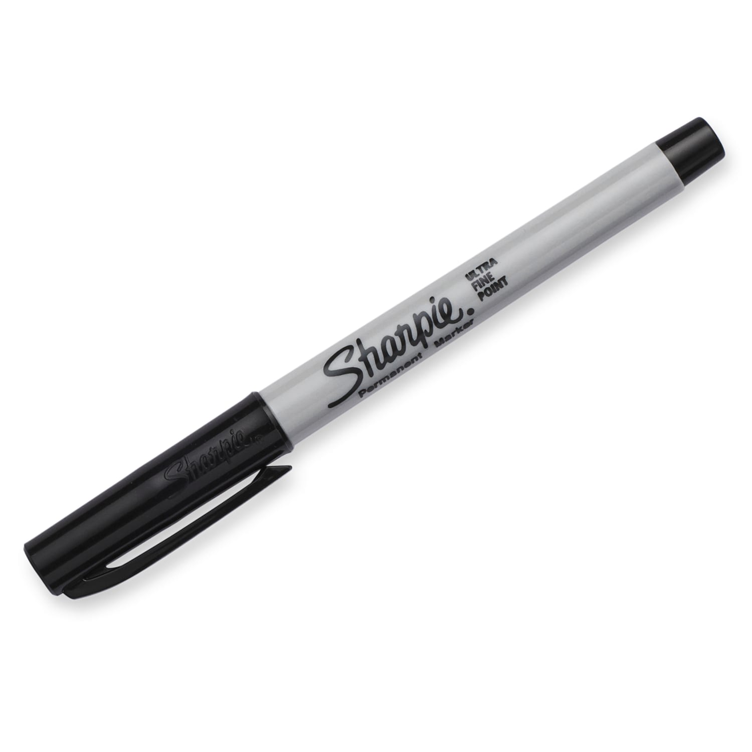 Sharpie Permanent Ultra-Fine Point Markers, Black, Pack of 2 Markers - Image 3