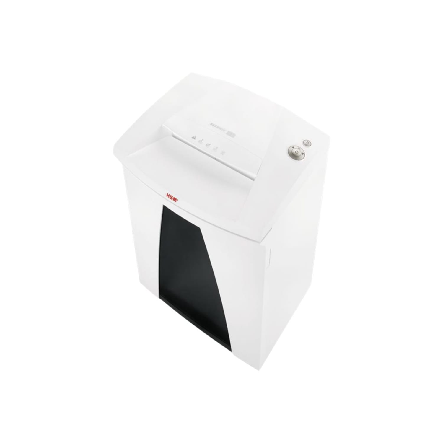Securio By HSM B34C 22-Sheet Cross-Cut Shredder, 33-5/16inH x 21-5/16inW x 17-5/16inD, White - Image 3
