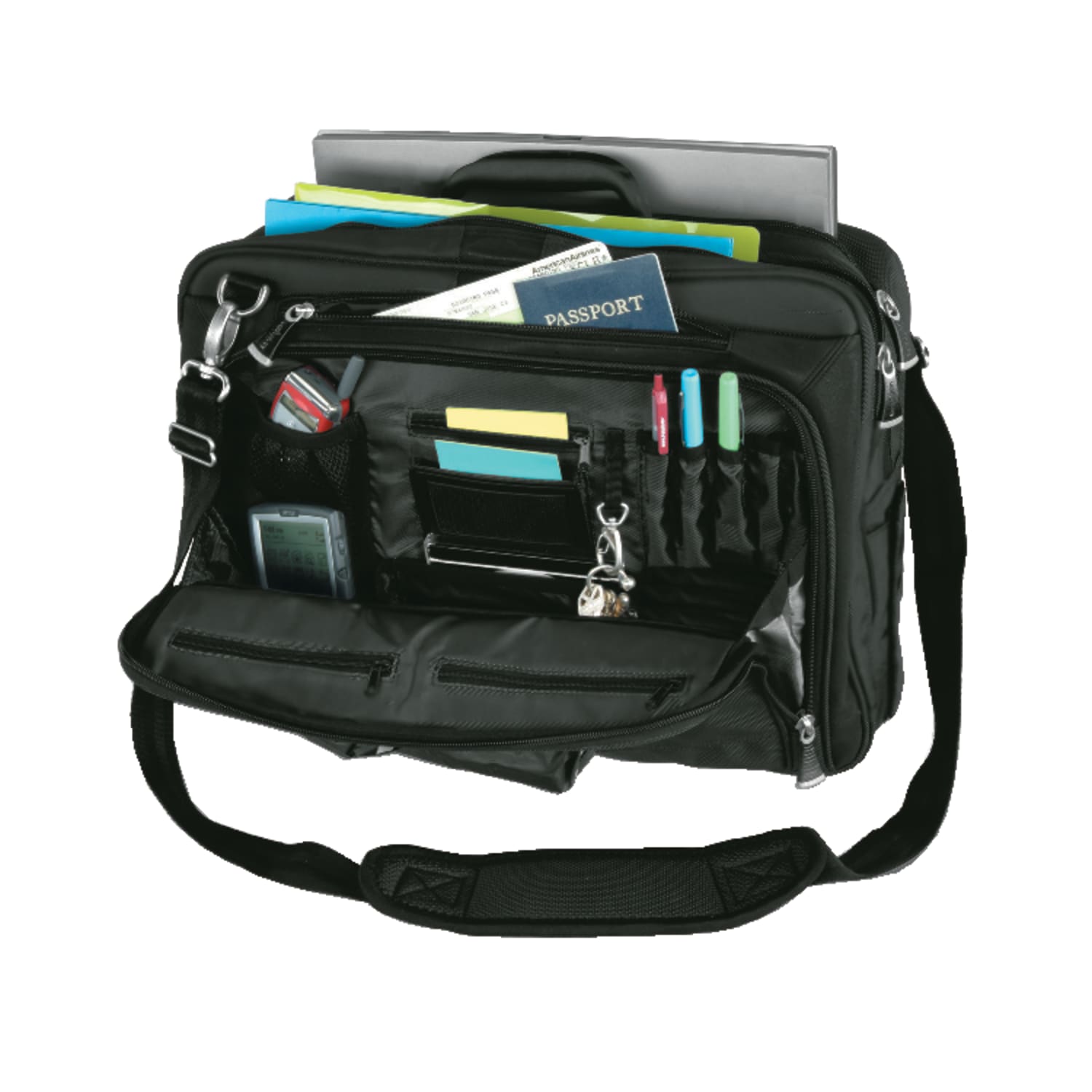 Kensington Contour Roller Case, 15inH x 18inW x 10inD, Black - Image 3