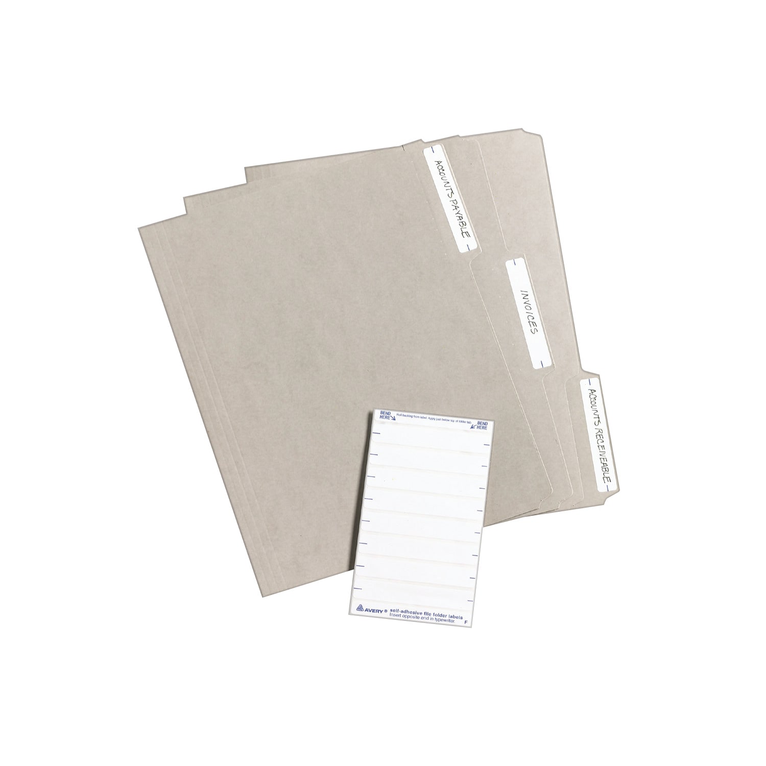 Avery File Folder Labels On 4in x 6in Sheet With Easy Peel, 5202, Rectangle, 2/3in x 3-7/16in, White, Pack Of 252 Labels - Image 5