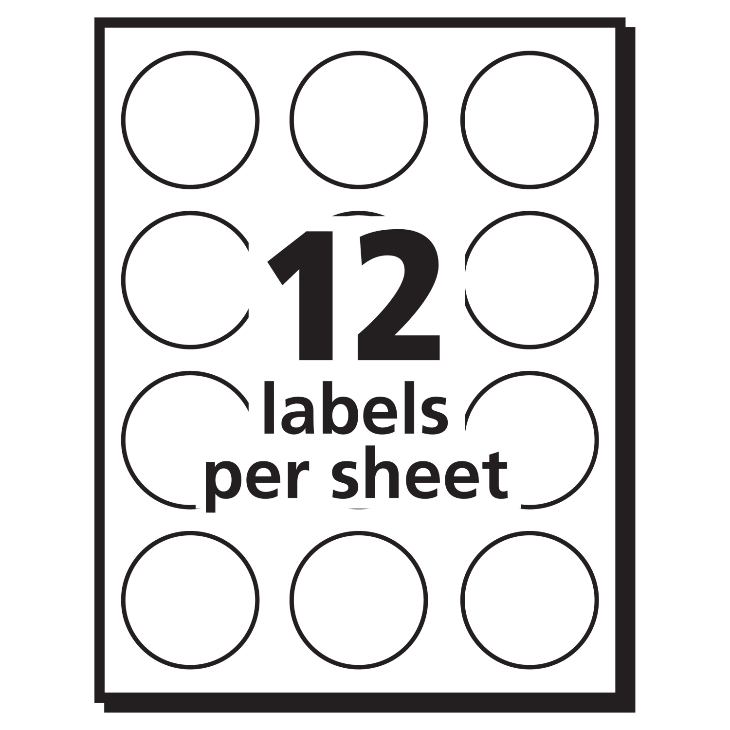 Avery Removable Multipurpose Labels, 5410, Round, 1in Diameter, White, Pack Of 600 - Image 6