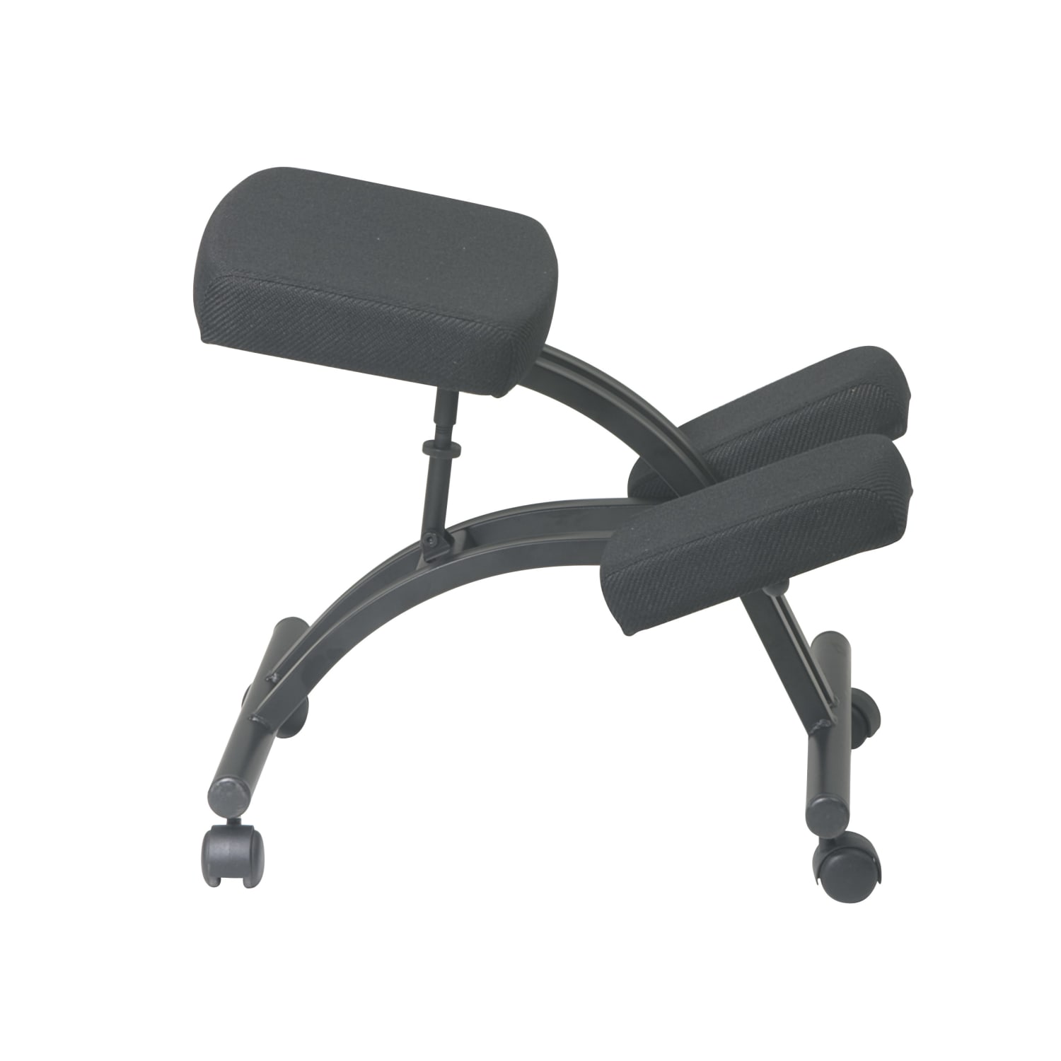 Office Star Work Smart Ergonomic Knee Chair Black PopularChairscom