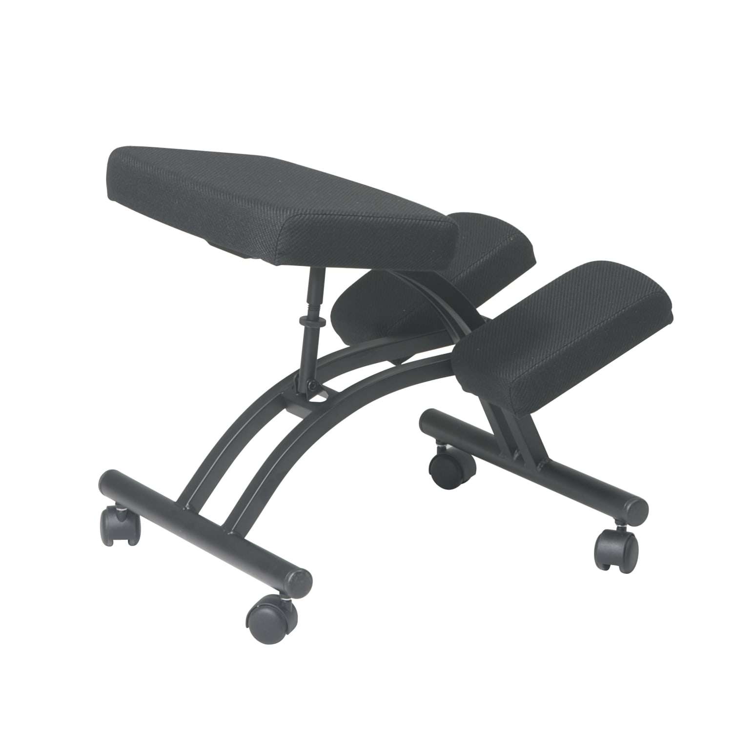 Office Star Work Smart Ergonomic Knee Chair Black PopularChairscom