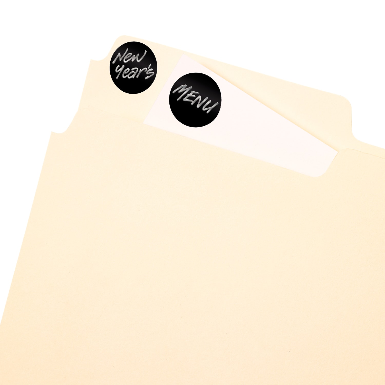 Avery Color-Coding Removable Labels, 5459, Round, 3/4 Inch Diameter, Black, Pack Of 1,008 Non-Printable Dot Stickers - Image 3