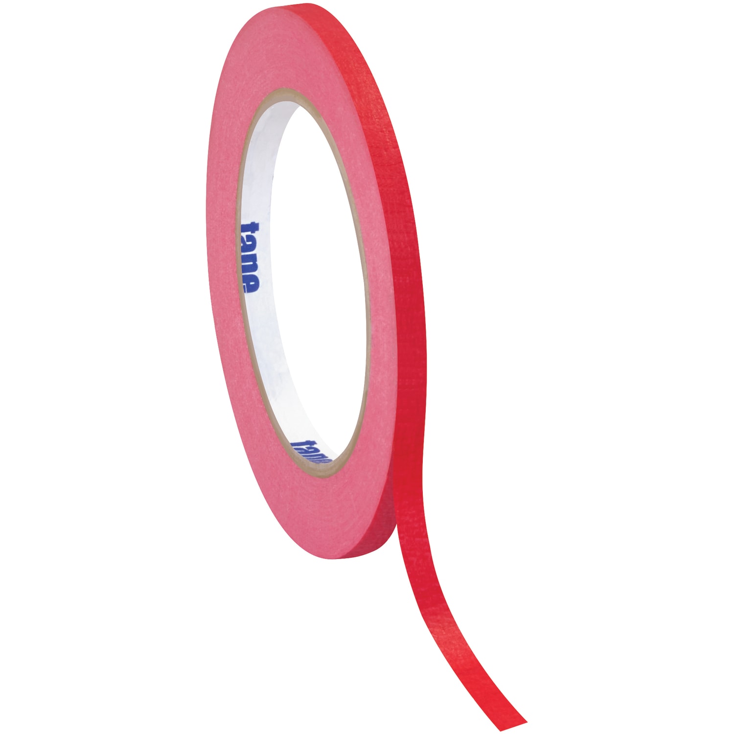 Tape Logic Color Masking Tape, 3in Core, 0.5in x 180ft, Red, Case Of 72 - Image 3